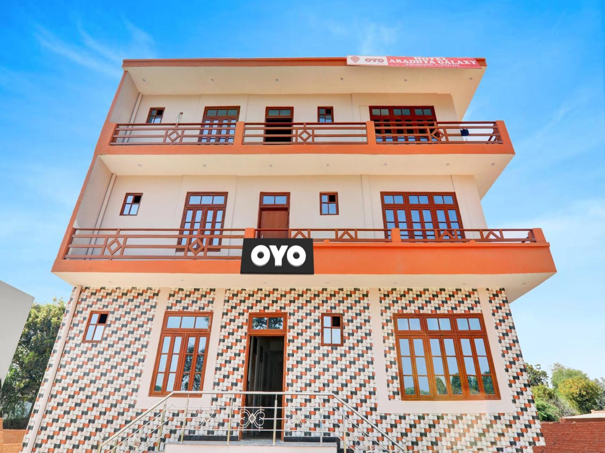 Hotel O Aradhya Galaxy Bhauli Eksteriør billede